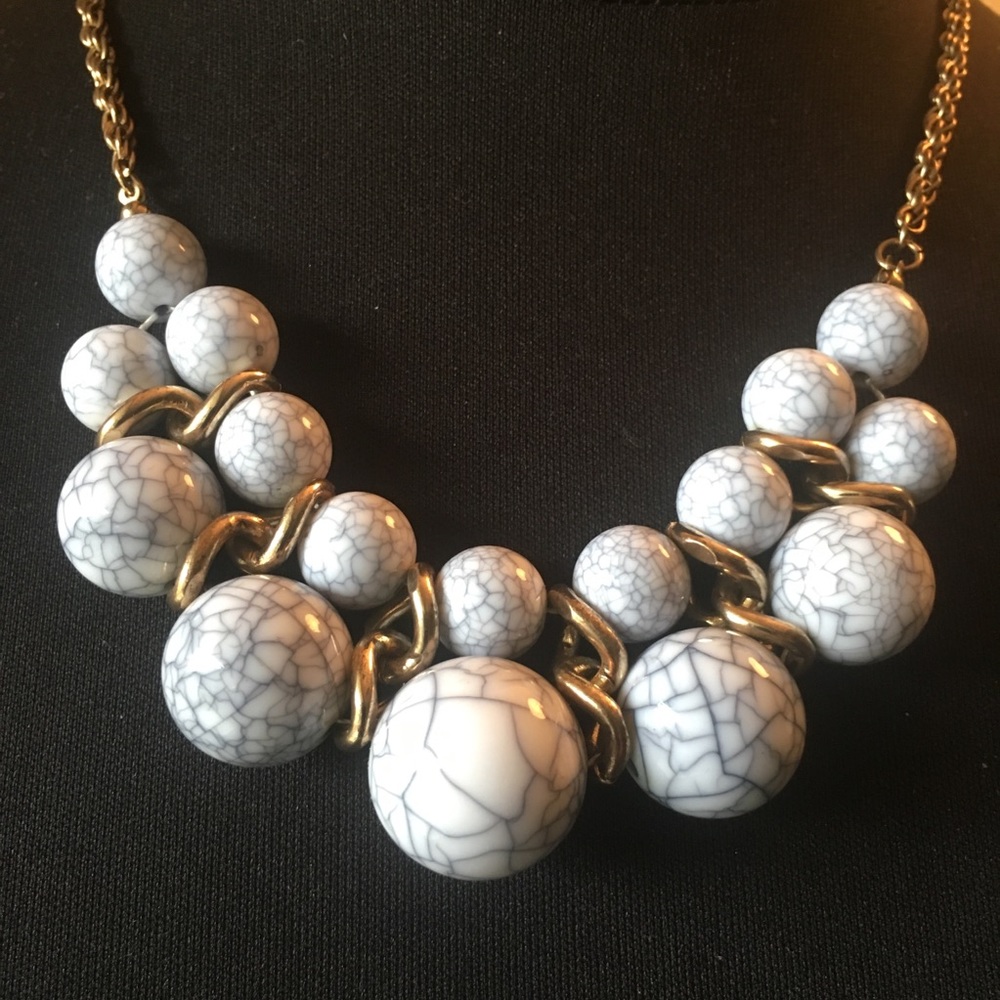 Speckled Bead Necklace - Picture 2 of 5